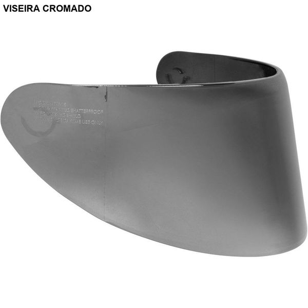 Viseira ASX/AXXIS V18B Motovisão Cromado (MP)