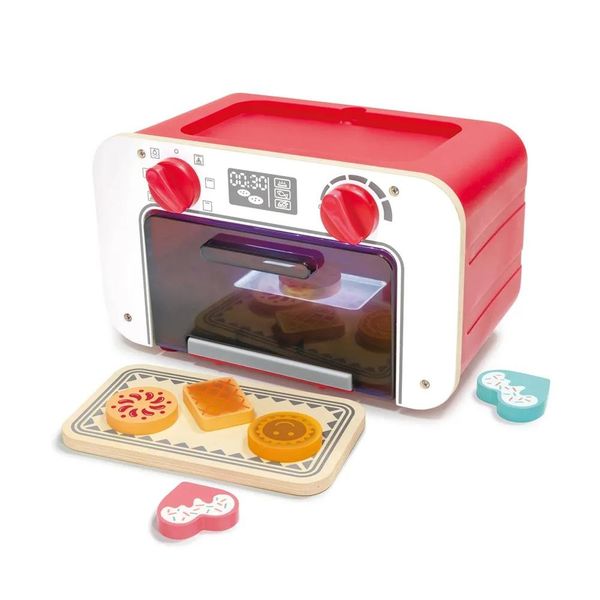 Forno de Brinquedo Infantil Hape Forninho Mágico Com Luz E Som 67609 (MP)