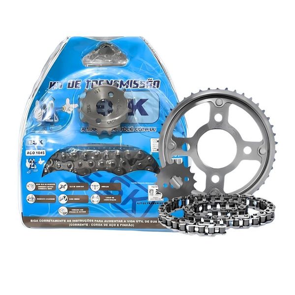 Kit Transmissão ESK Moto XTZ150 CROSSER Com Retentor (MP)