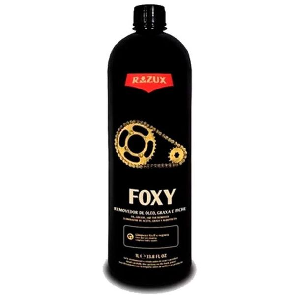 Removedor Óleo Graxa Piche Limpa Corrente Foxy Razux 1L (MP)