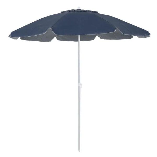 Guarda Sol Bel Bagum 2 Metros Azul Marinho Com Base 10618 (MP)