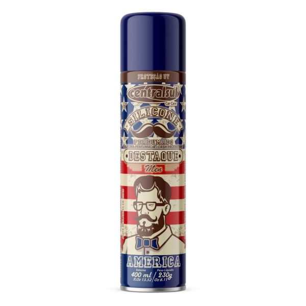 Silicone Destaque Men America 400ml Centralsul (MP)