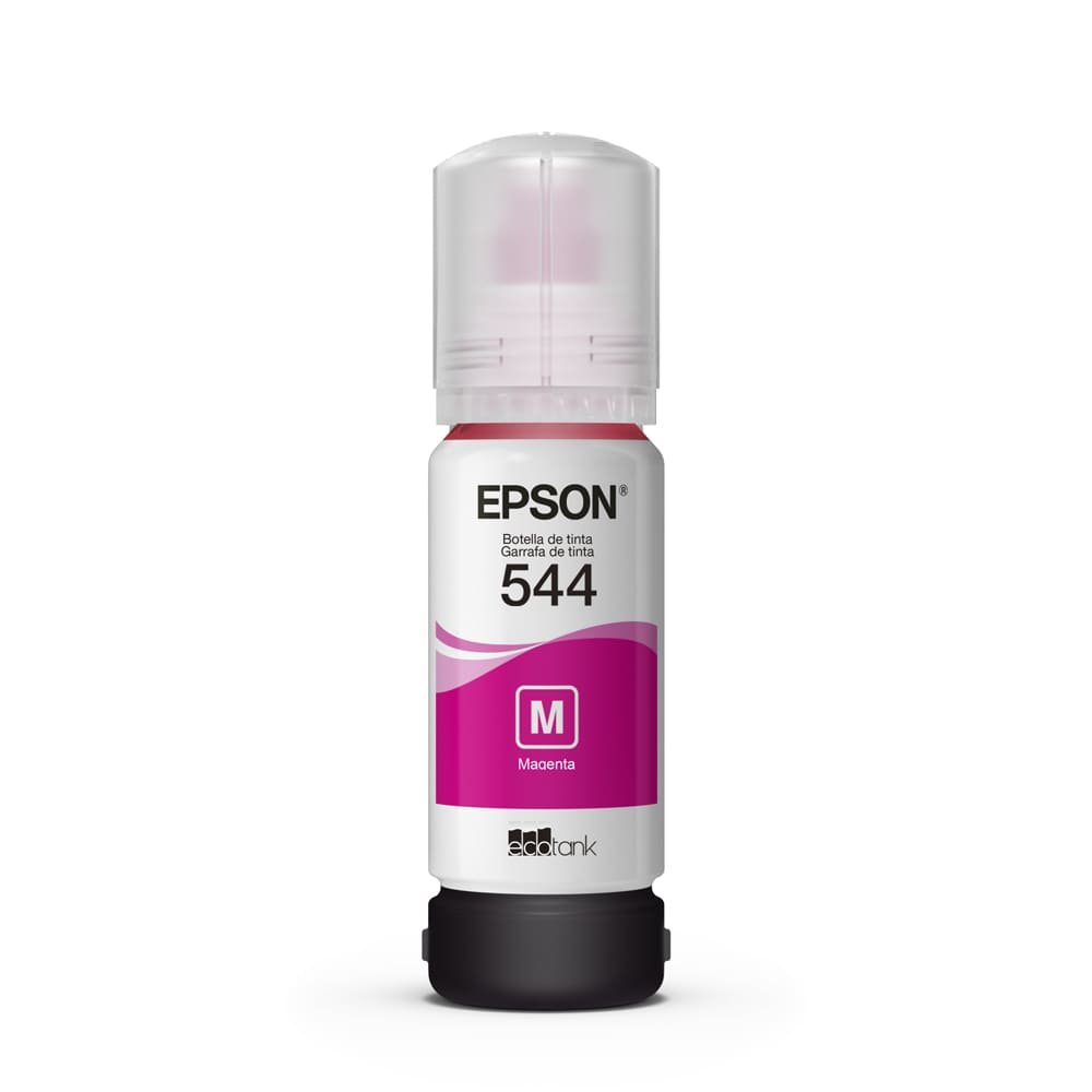 Garrafa de Tinta Magenta para Impressora EcoTank Epson T544322-BR - Original