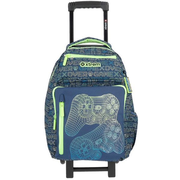 Mochila Samsonite New Run Infantil Com Rodinha Azul 151068A4061U