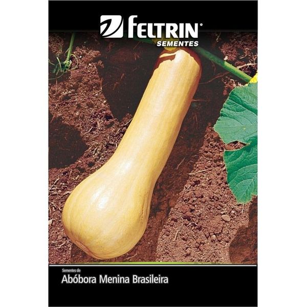 Semente de Abobora Menina Brasileira Feltrin - Pré 8g 9462