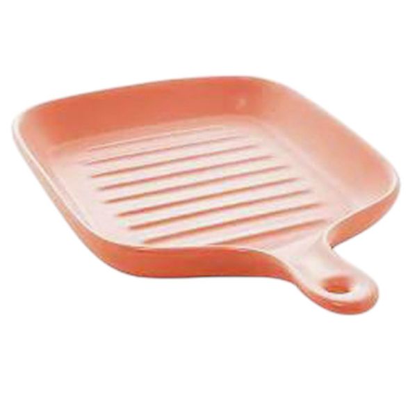Travessa Wolff Porcelana Nórdica Rosa Matt 24x18x4cm (MP)