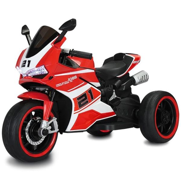 Moto Elétrica Infantil Bandeirante Speed GT 12V Vermelho 2923