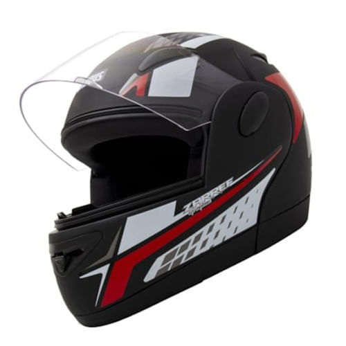 Capacete Taurus Zarref Grafic Tamanho 58 Preto Fosco