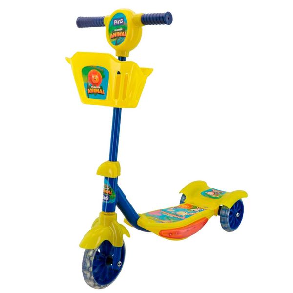 Patinete Infantil 3 Rodas Funs Florest Até 35Kg WB10344 (MP)