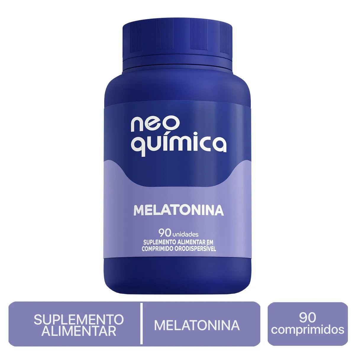 Melatonina 90 Comprimidos Orodispersíveis  Neo Quimica