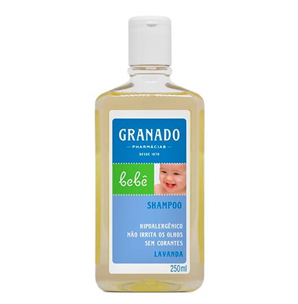 Shampoo Granado Bebê de Glicerina Lavanda 250ml