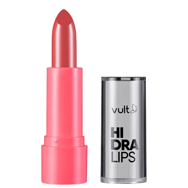 Batom Cremoso Vult Quartzo Rosa Hidra Lips