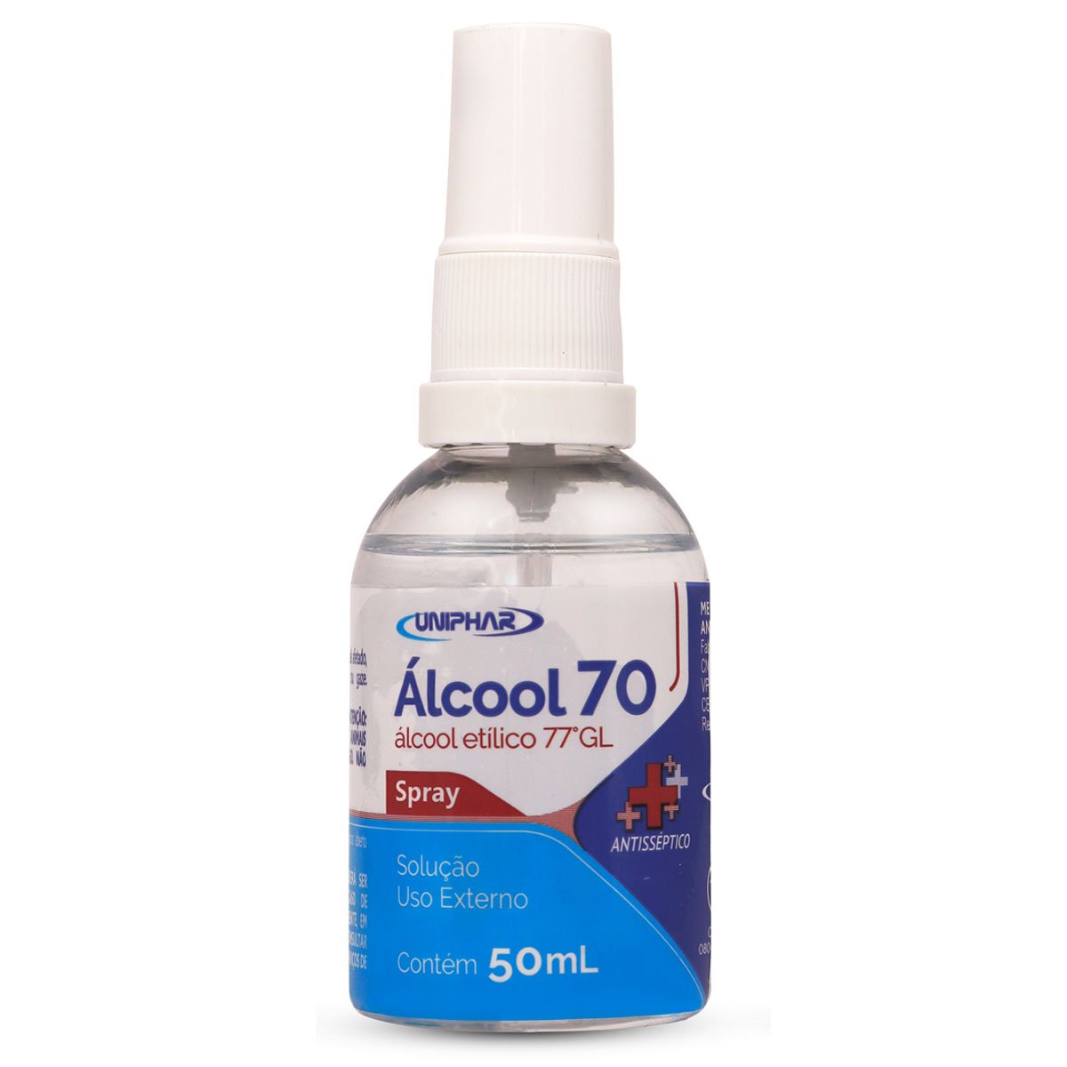 Álcool 70 Uniphar Spray 50ml