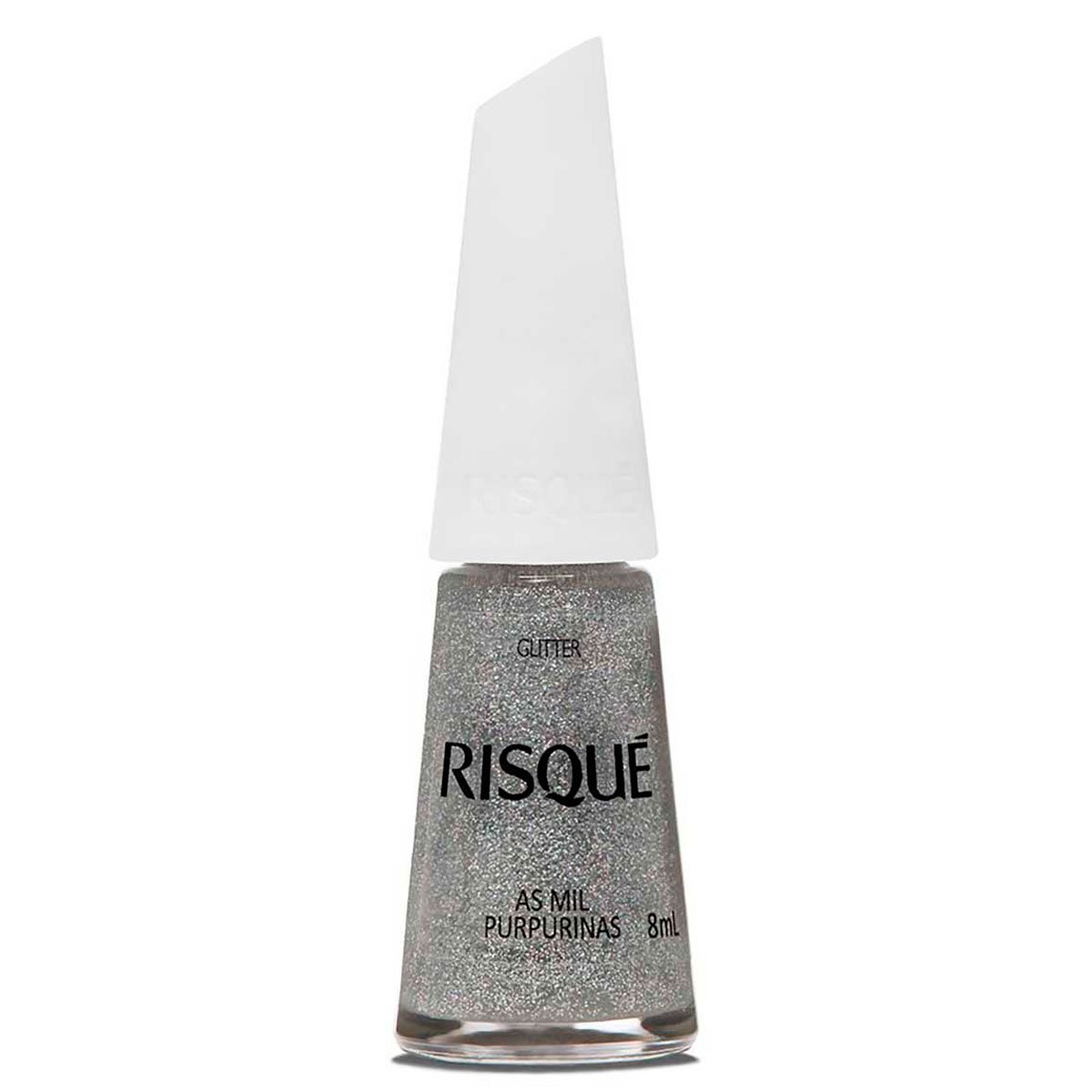 Esmalte Risqué Gliter As Mil Purpurinas 8ml