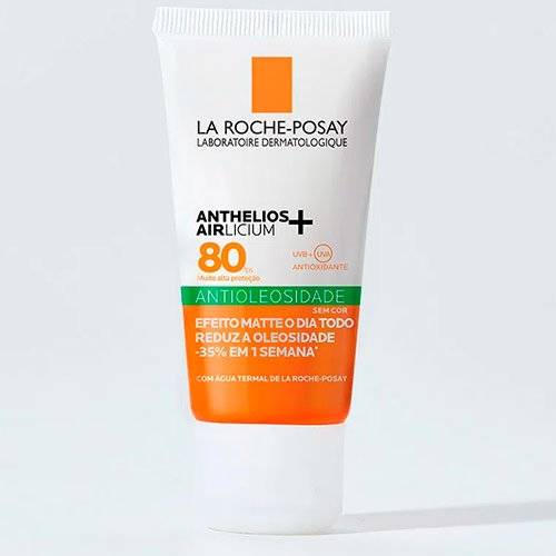 Anthelios Airlicium FPS80 Protetor Solar Antioleosidade Sem Cor 40g