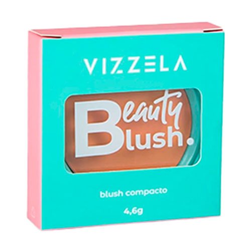 Beauty Blush Vizzela Beauty Peach Cor 01