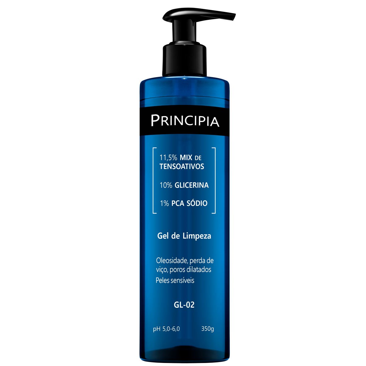 Gel De Limpeza Facial Pricipia GL-02 Mix De Tensoativos + Glicerina + PCA Sódio 350g