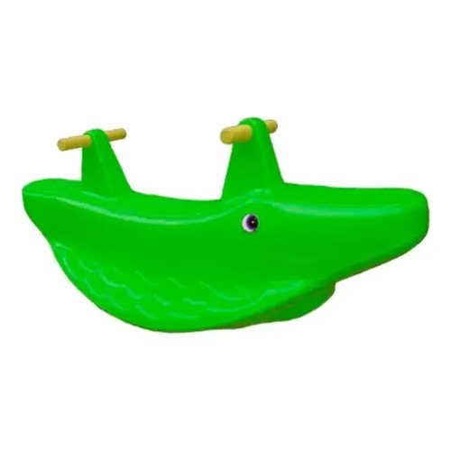 Gangorra Infantil Jacare BB Bolinhas Verde (MP)