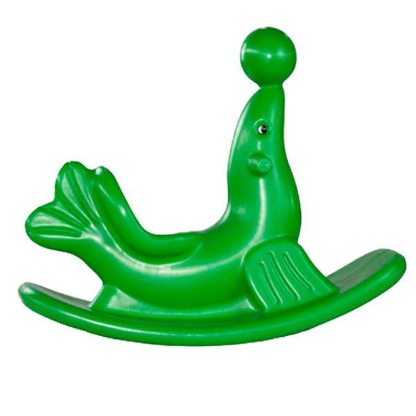 Gangorra Infantil Foca BB Bolinhas Verde (MP)