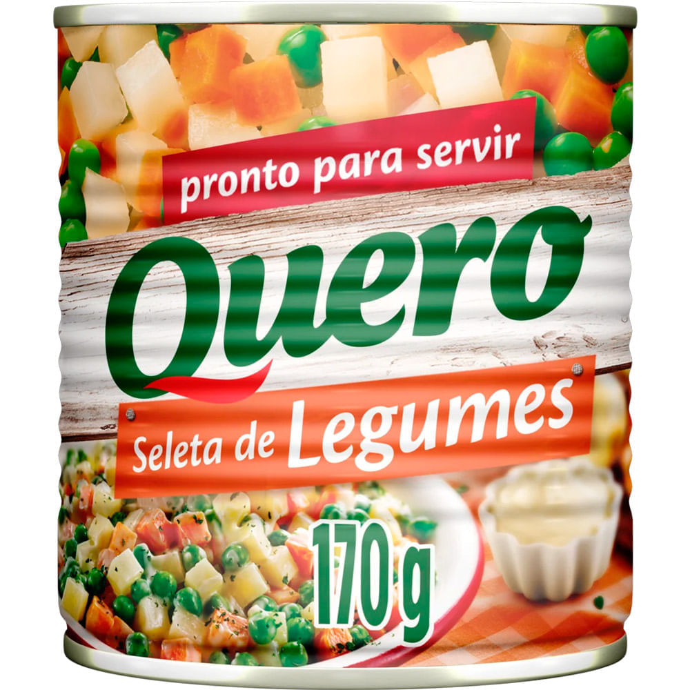 Seleta de Legumes Quero Lata 170g