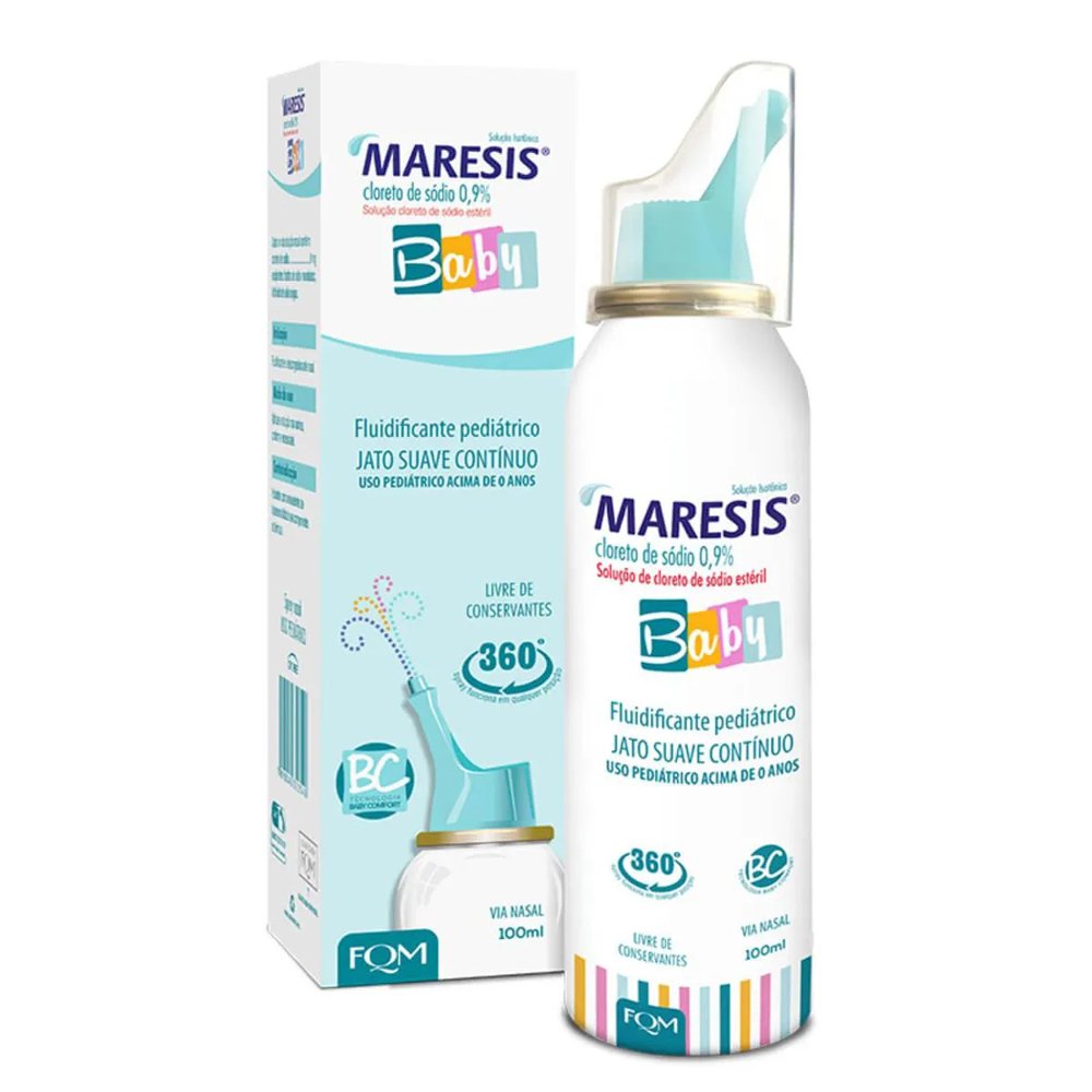 Maresis Baby 360º Solução Nasal 150ml Cloreto De Sódio 0,9% Fqm