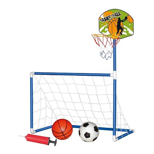 Trave Futebol E Basquete De Brinquedo Dm Toys DMT5936 (MP)