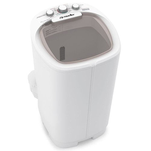 Máquina De Lavar Mueller 12kg Semiautomática Family Aquatec 127V Branca 600055025