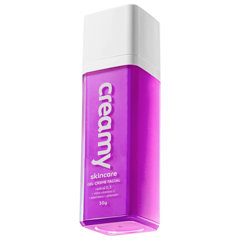 Gel Creme Facial Anti-Idade Creamy Skincare Retinol 30g