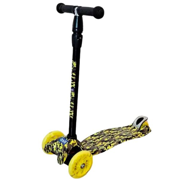 Patinete Infantil 3 Rodas Wellkids Camuflado Militar WB10261 (MP)