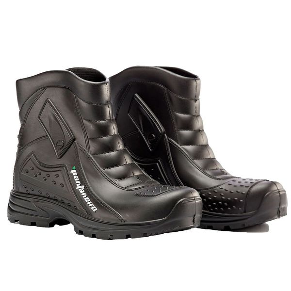 Bota De Chuva Impermeável N°35/36 Pantaneiro Cano Curto Preto (MP)