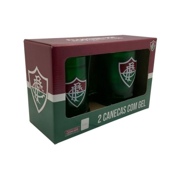 Kit Caneca Gel Fluminense Cebola Brindes 300/400ml 5173 (MP)