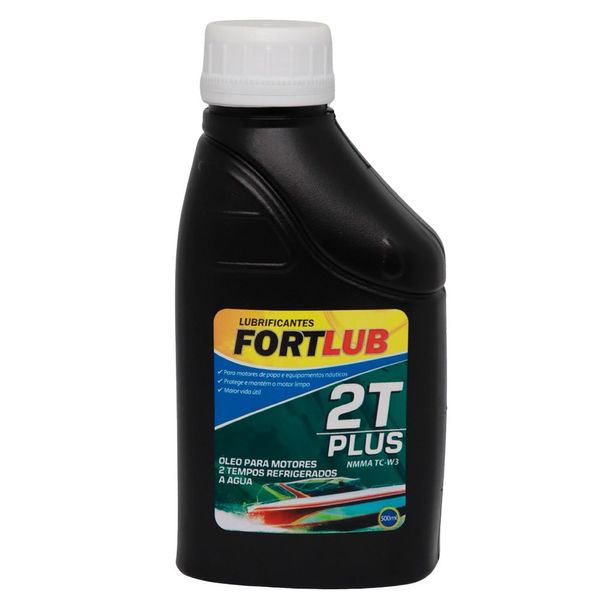 Óleo Lubrificante Fortlub 2T Plus SAE NA API NMMA TC-W3 500ml (MP)