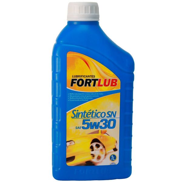 Óleo Lubrificante Fortlub Sintético 5W30 SN 1 Litro (MP)