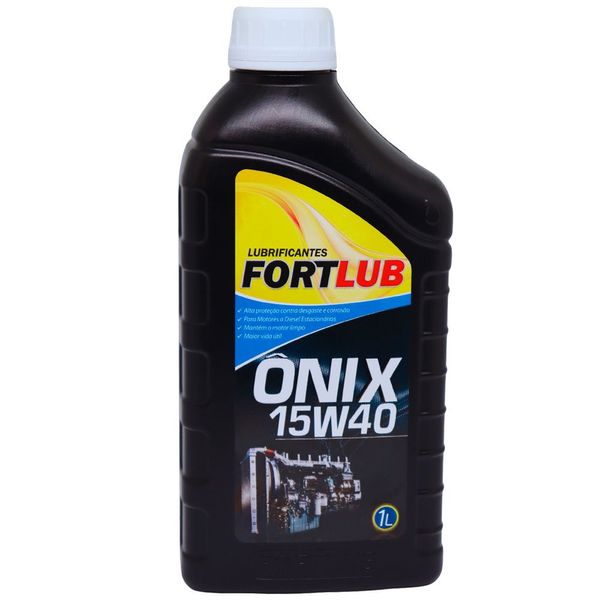 Óleo Lubrificante Fortlub Ônix 15W40 1 Litro (MP)