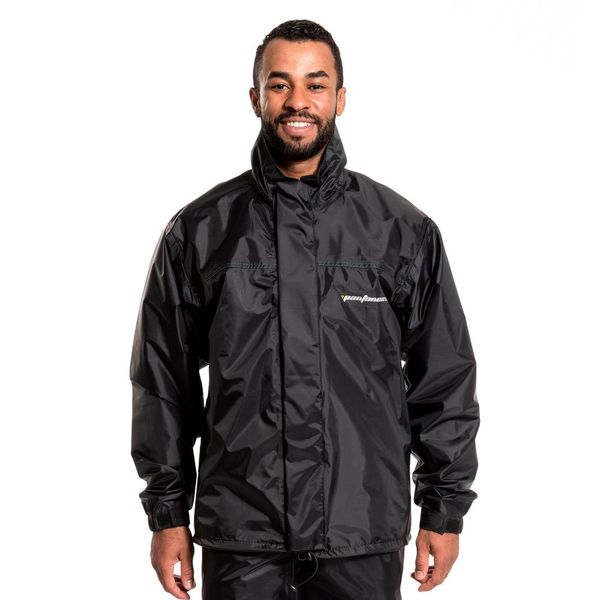 Jaqueta Nylon Luxo Com Forro E Gola Pantaneiro G Preto (MP)