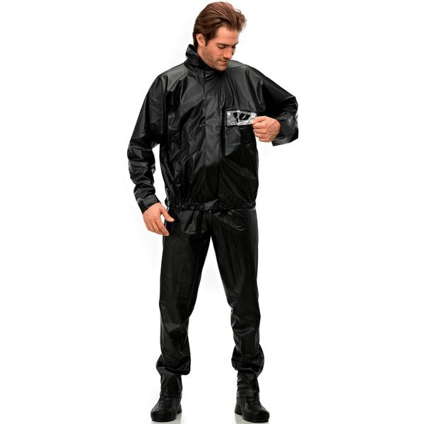 Capa De Chuva Pantaneiro Tornado Com Gola E Bolso Preto P (MP)