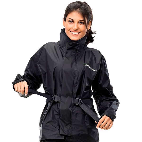 Jaqueta Nylon Feminina Com Gola Pantaneiro M Preto (MP)