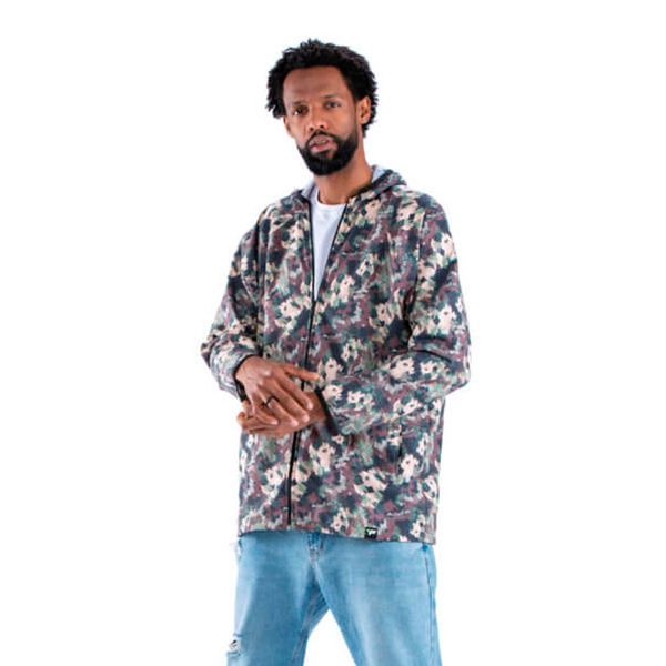 Jaqueta Corta Vento Masculina Pantaneiro GG Camuflada (MP)