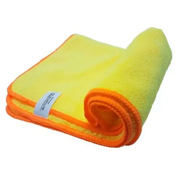 Flanela De Microfibra Vonixx 40x60cm 350GSM Amarelo (MP)