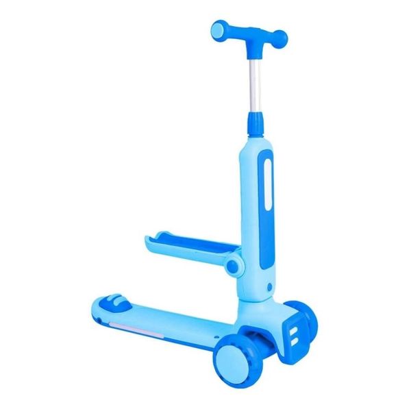 Patinete Infantil 2 Em 1 DM Toys Azul DMR6936AZ (MP)
