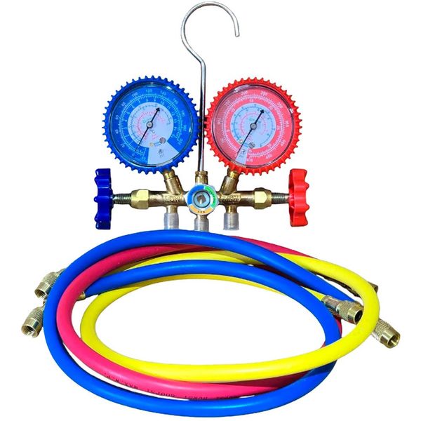 Conjunto Manifold 90CM Friven (R22/134/404/407) CT536G-B (MP)