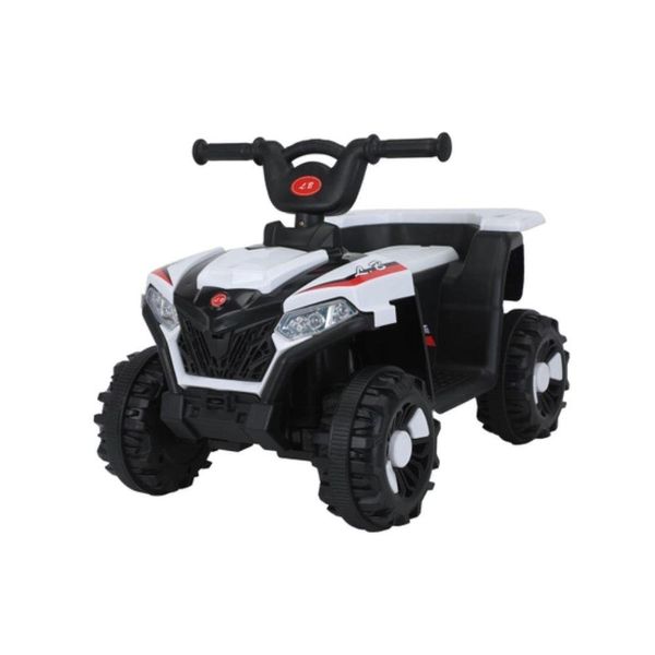 Quadriciclo Elétrico Infantil Zippy Toys 6V Branco CE23442 (MP)