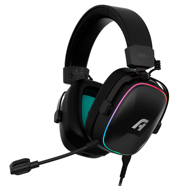 Headset Gamer APLUS Atis RGB Preto