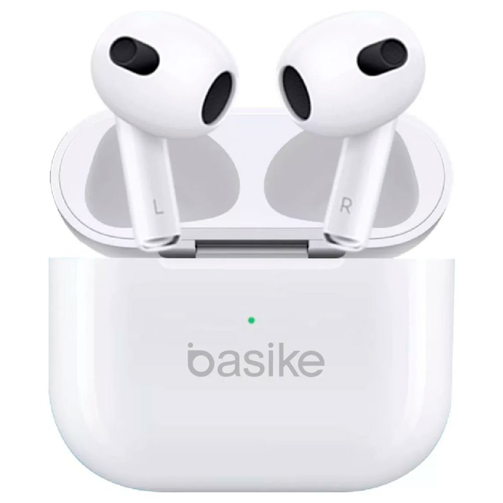 Fone De Ouvido Bluetooth Basike FON-9856 Branco (MP)