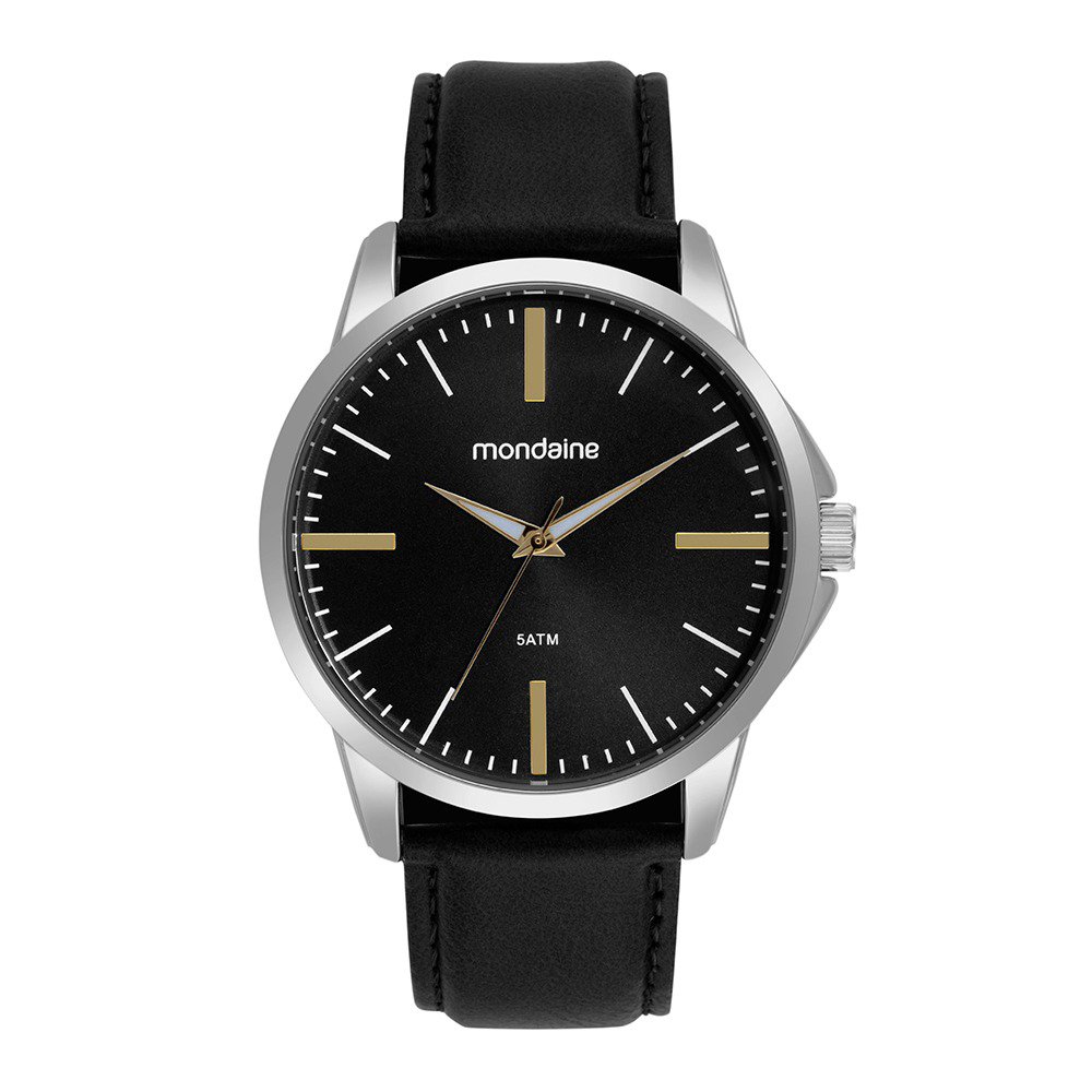 Relógio Mondaine Masculino Preto 99788G0MVNH2