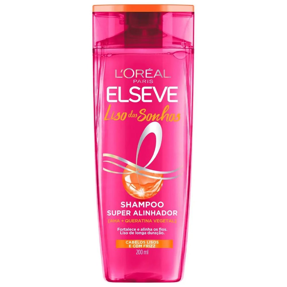Shampoo L'Oréal Paris Elseve Liso dos Sonhos 200ml