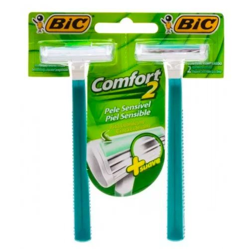Barbeador Bic Comfort Twin Pele Sensível