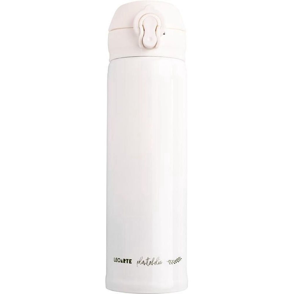 Garrafa Térmica Leoeleo 340ml Plantaholic Branco (MP)