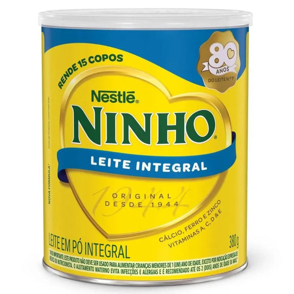 Leite em Pó Ninho Integral 380g