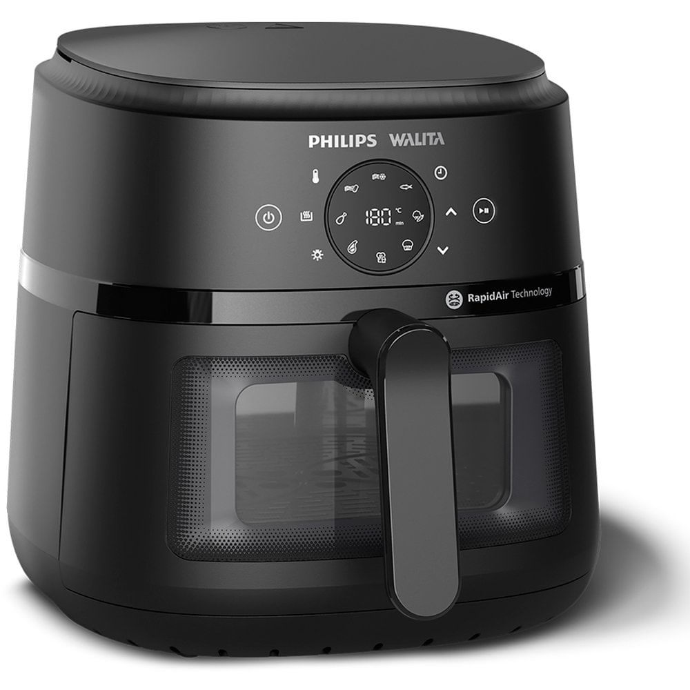 Fritadeira Air Fryer Walita 6,2 Litros Digital Série 2000XL Preto NA230/00